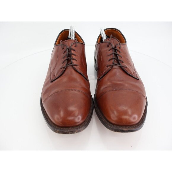Allen Edmonds Cortland Brown Leather Cap Toe Oxford Dress Shoe Size 11D - Picture 3 of 12